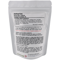 Load image into Gallery viewer, Earth Sana Adrenal Support - 120 Capsules - Back View
