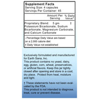 Load image into Gallery viewer, Alka Sana 4Salts Capsules - 180 Count - Supplement Facts
