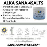 Load image into Gallery viewer, Alka Sana 4Salts Powder - 454 gram - Product Overview
