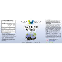 Load image into Gallery viewer, Alka Sana Black Cumin Seed Oil - 2 oz - Full Label
