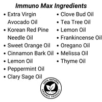 Load image into Gallery viewer, Alka Sana Immuno Max Oil- 4 oz - Ingredient List
