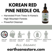 Load image into Gallery viewer, Alka Sana Korean Red Pine Needle Oil 4oz Product Overview
