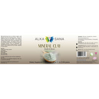 Load image into Gallery viewer, Alka Sana Mineral Clay Powder - 454 Gram - Full Label
