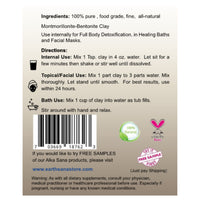 Load image into Gallery viewer, Alka Sana Mineral Clay Powder - 454 Gram - Suggested Use

