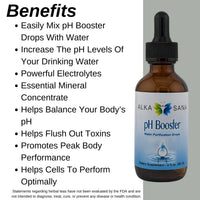 Load image into Gallery viewer, Alka Sana pH Booster Drops - 2 oz - Benefits
