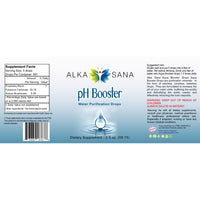 Load image into Gallery viewer, Alka Sana pH Booster Drops- 2 oz - Full Label
