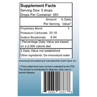 Load image into Gallery viewer, Alka Sana pH Booster Drops - 2 oz - Supplement Facts
