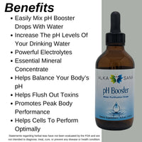 Load image into Gallery viewer, Alka Sana pH Booster Drops - 4 oz - Benefits
