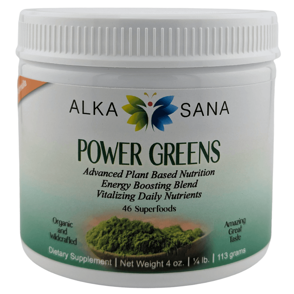 Alka Sana Power Greens Powder - 113 Gram