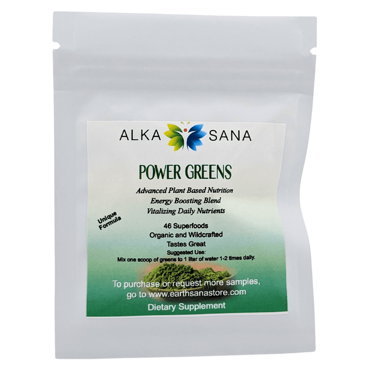 Alka Sana Power Greens Powder - Single Serving Packet