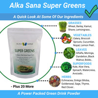 Load image into Gallery viewer, Alka Sana Super Greens Powder - 227 Gram Eco - Superfoods
