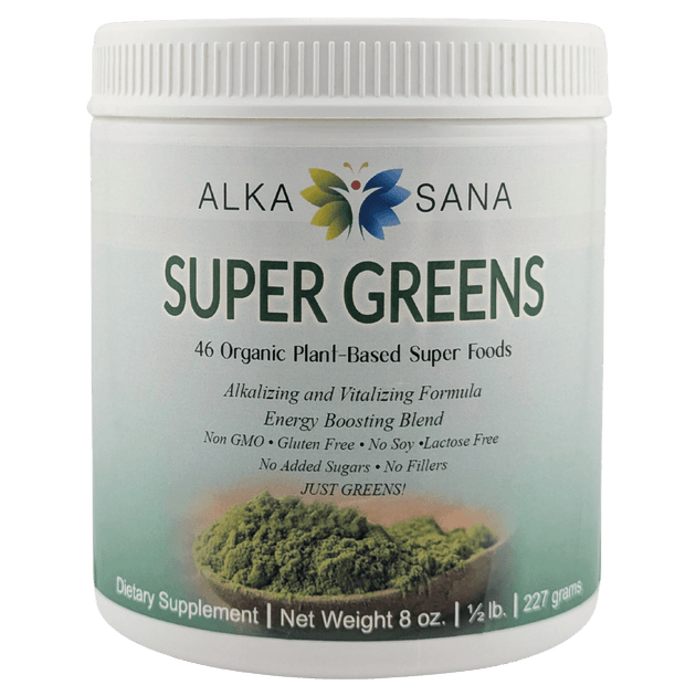 Alka Sana Super Greens | 8 oz (227 gm, 1/2 lb) | Super Greens Powder ...