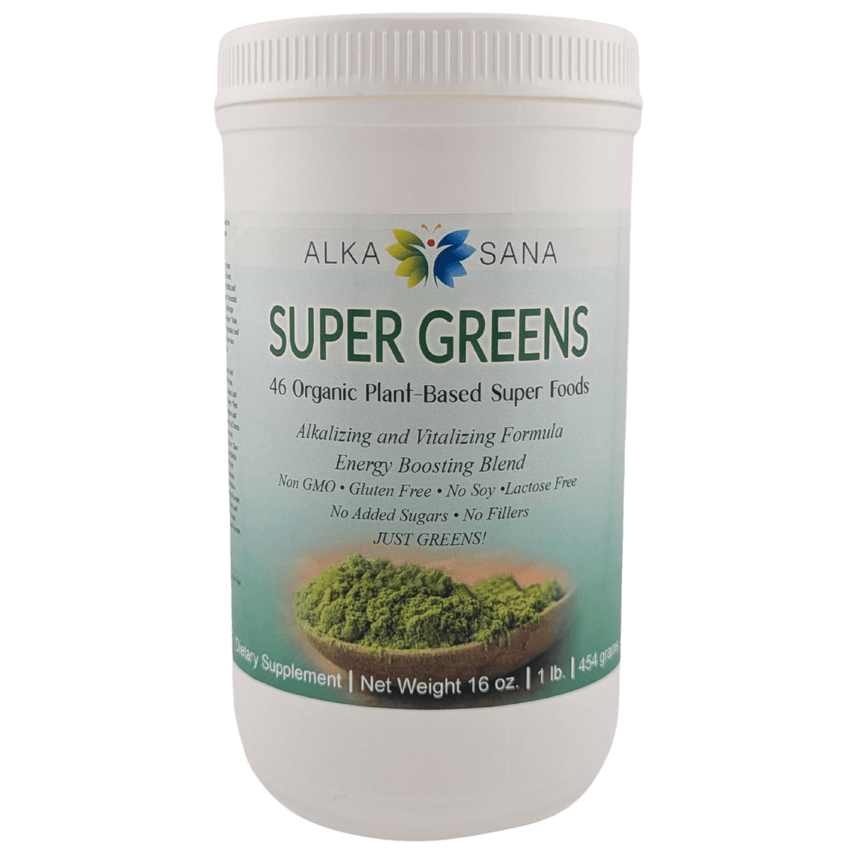 Alka Sana Super Greens Powder - 454 Gram