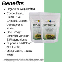 Load image into Gallery viewer, Alka Sana Super Greens Powder - 500 Gram Eco - Benefits
