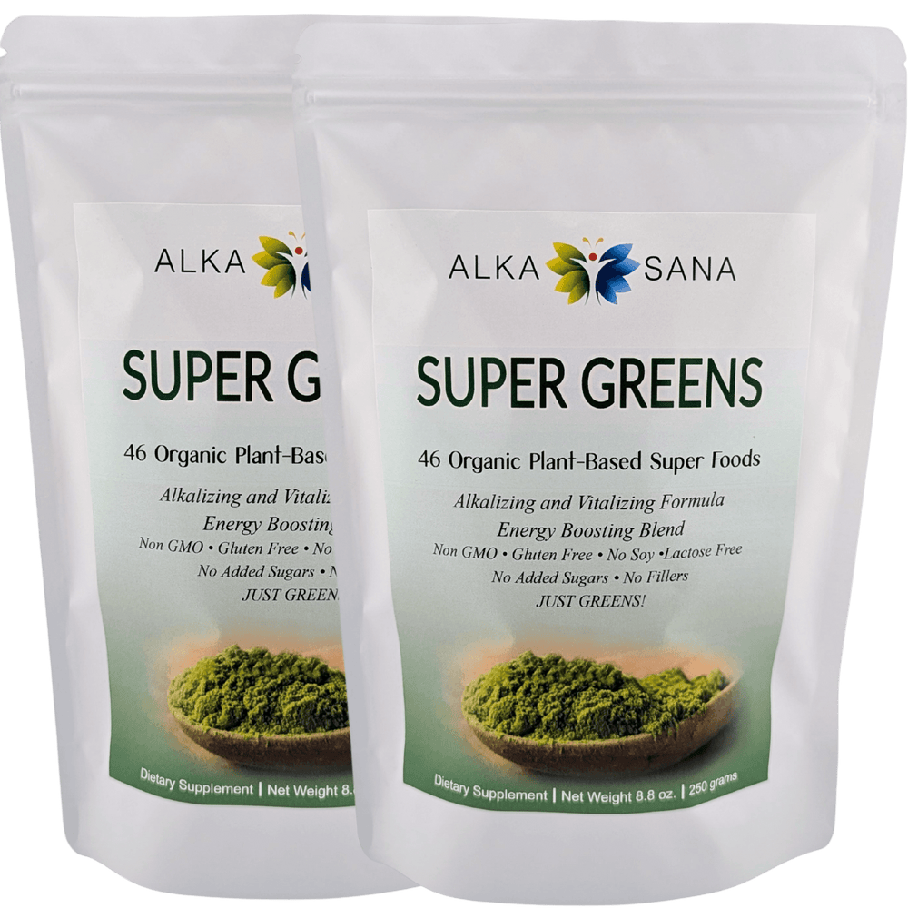 Alka Sana Super Greens Powder - 500 Gram Eco