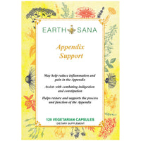 Load image into Gallery viewer, Earth Sana Appendix Support - 120 Capsules - Label Front
