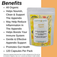 Load image into Gallery viewer, Earth Sana Appendix Support Benefits
