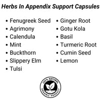 Load image into Gallery viewer, Earth Sana Appendix Support Herbs
