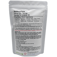Load image into Gallery viewer, Earth Sana Blood &amp; Lymphatic Detox Tea - 28 Tea Bags - Back View

