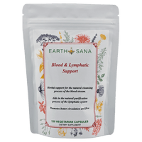 Load image into Gallery viewer, Earth Sana Blood &amp; Lymphatic Support - 120 Capsules
