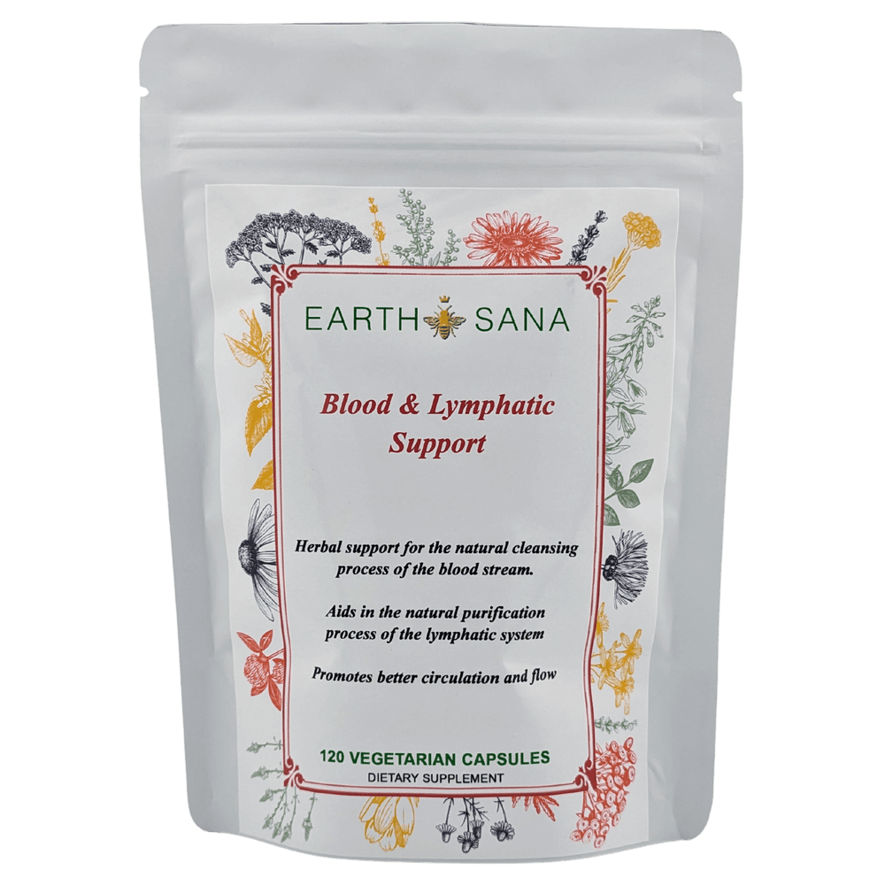 Earth Sana Blood & Lymphatic Support - 120 Capsules