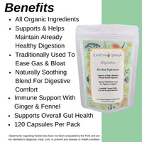Load image into Gallery viewer, Earth Sana Digestive Support Capsules Benefits
