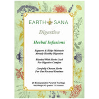 Load image into Gallery viewer, Earth Sana Digestive Tea - 28 Tea Bags - Front Label

