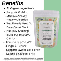 Load image into Gallery viewer, Earth Sana Digestive Tea Benefits
