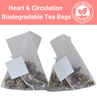 Load image into Gallery viewer, Earth Sana Heart &amp; Circulation Biodegradable Tea Bags
