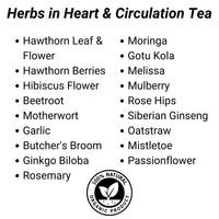 Load image into Gallery viewer, Earth Sana Heart &amp; Circulation Tea Herbs
