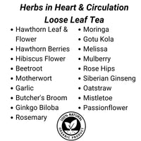 Load image into Gallery viewer, Earth Sana Heart &amp; Circulation Tea - Loose Leaf Herbs
