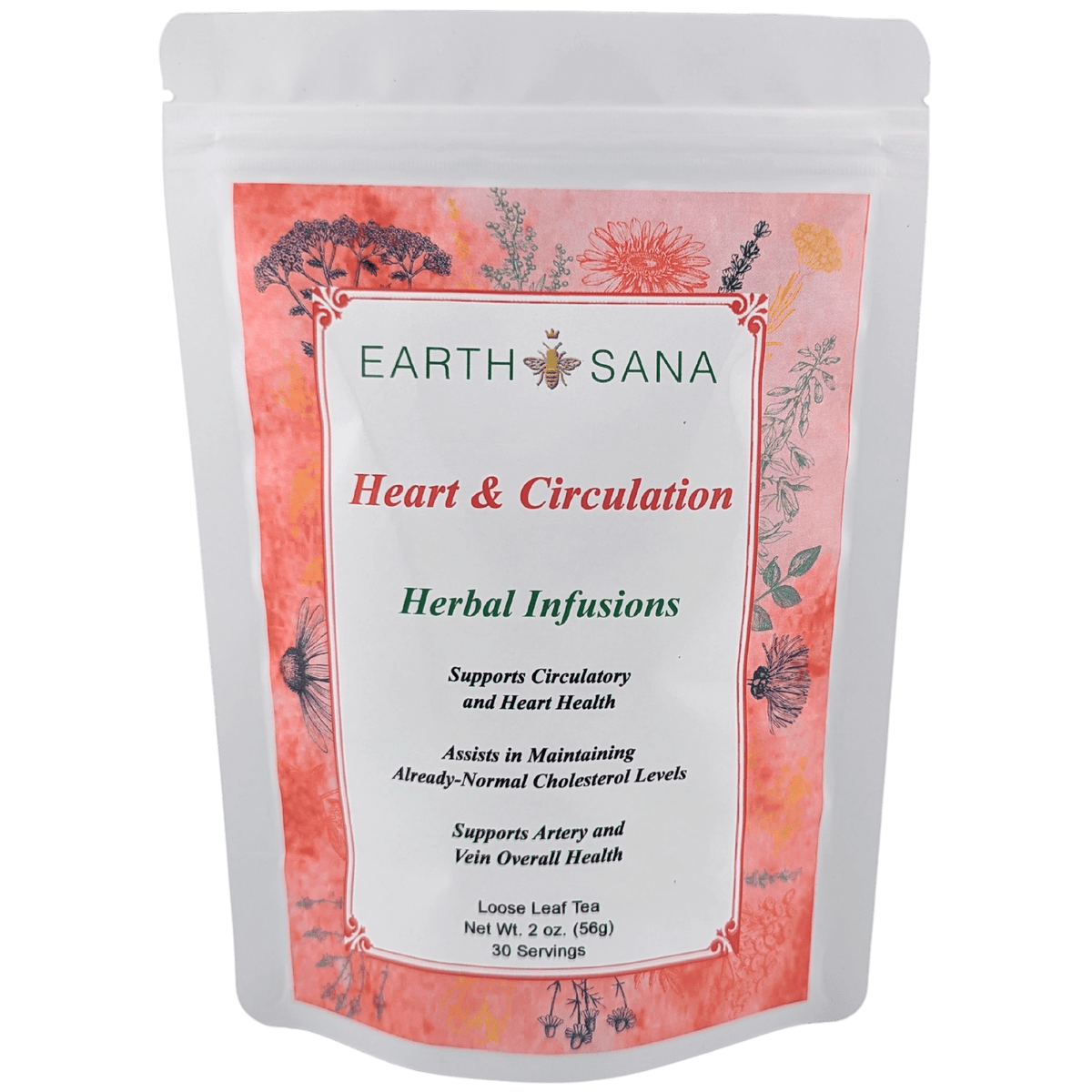 Earth Sana Heart & Circulation Tea - Loose Leaf