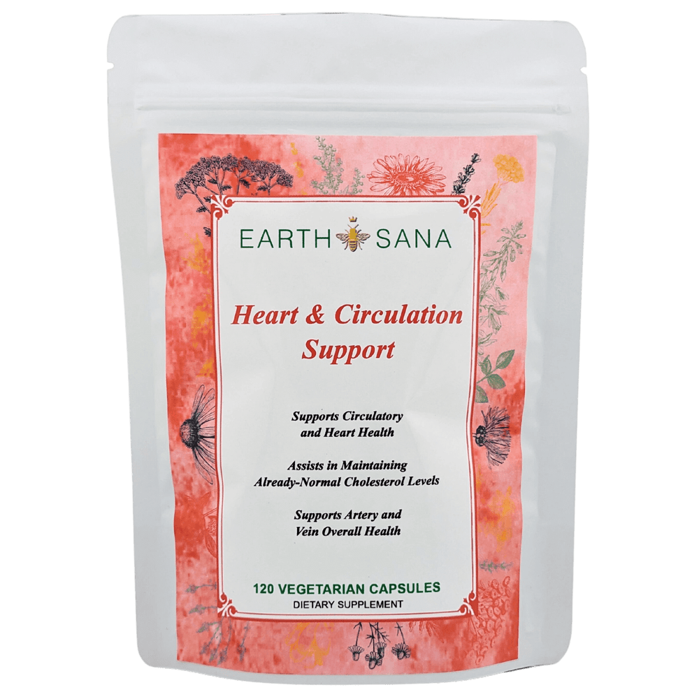 Earth Sana Heart & Circulation Support - 120 Capsules