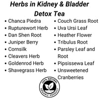 Load image into Gallery viewer, Earth Sana Kidney &amp; Bladder Detox Tea Herbs
