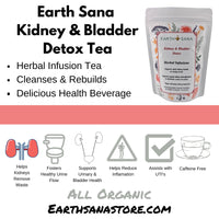 Load image into Gallery viewer, Earth Sana Kidney &amp; Bladder Detox Tea - 28 Tea Bags

