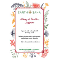Load image into Gallery viewer, Earth Sana Kidney &amp; Bladder Support - 120 Capsules - Label Front
