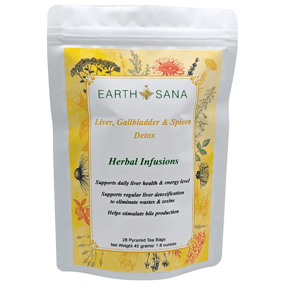 Earth Sana Liver, Gallbladder & Spleen Detox Tea - 28 Tea Bags