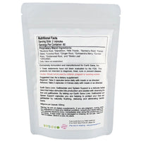 Load image into Gallery viewer, Earth Sana Liver, Gallbladder &amp; Spleen Support - 120 Capsules - Back View
