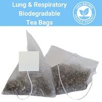Load image into Gallery viewer, Earth Sana Lung &amp; Respiratory Biodegradable Tea Bags
