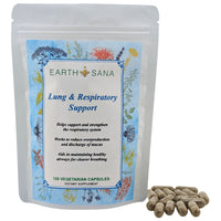 Load image into Gallery viewer, Earth Sana Lung &amp; Respiratory Support Capsules - 120 Count
