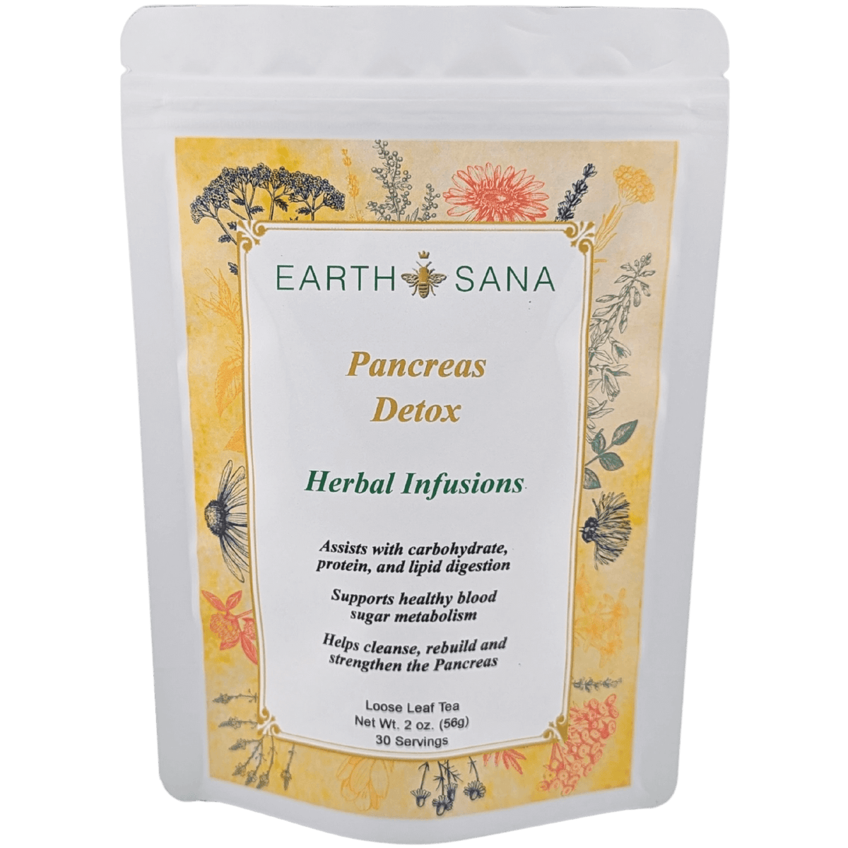 Earth Sana Pancreas Detox Tea - Loose Leaf