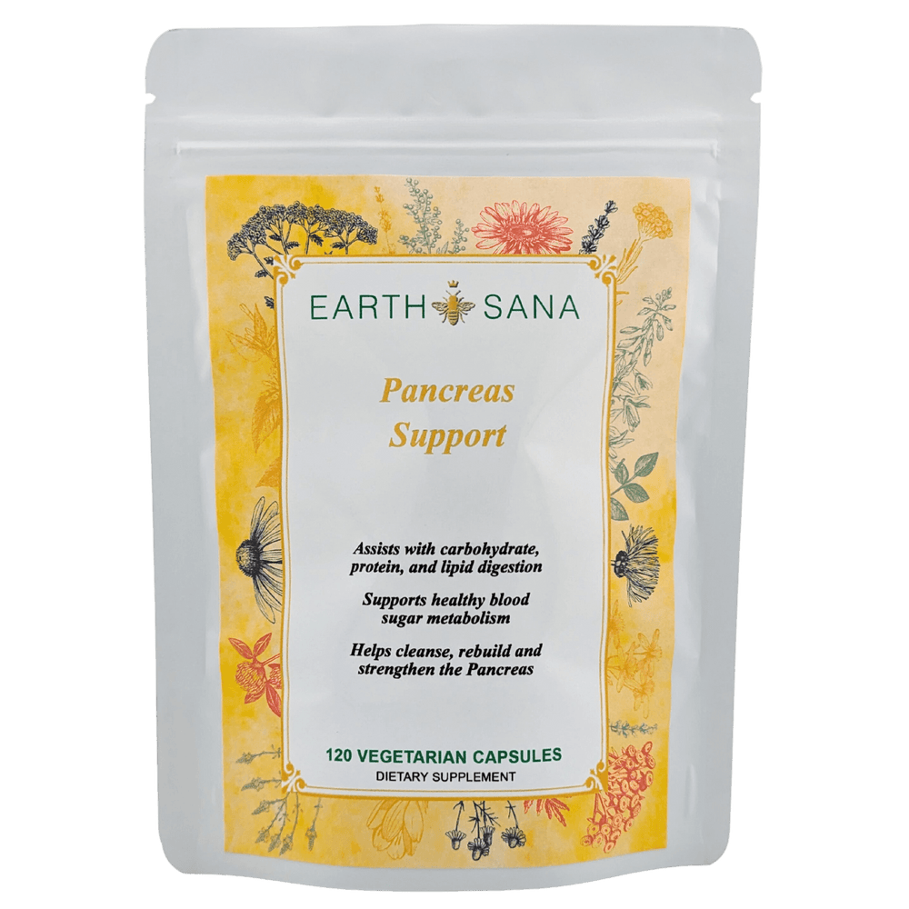 Earth Sana Pancreas Support - 120 Capsules