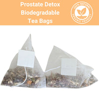 Load image into Gallery viewer, Earth Sana Prostate Detox Biodegradable Tea Bags
