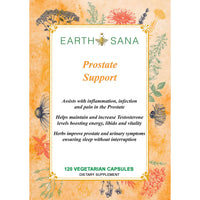 Load image into Gallery viewer, Earth Sana Prostate Support - 120 Capsules - Label Front

