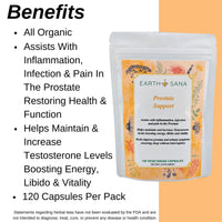 Load image into Gallery viewer, Earth Sana Prostate Support Benefits
